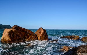 Praia da solidão